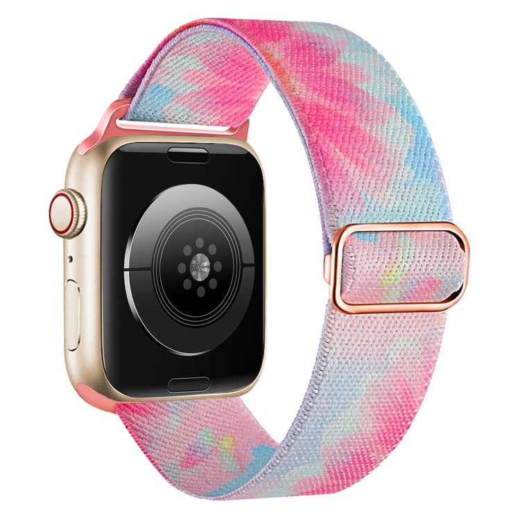 Vildt Fint Metal Og Nylon Universal Rem passer til Apple Smartwatch - Pink#serie_3