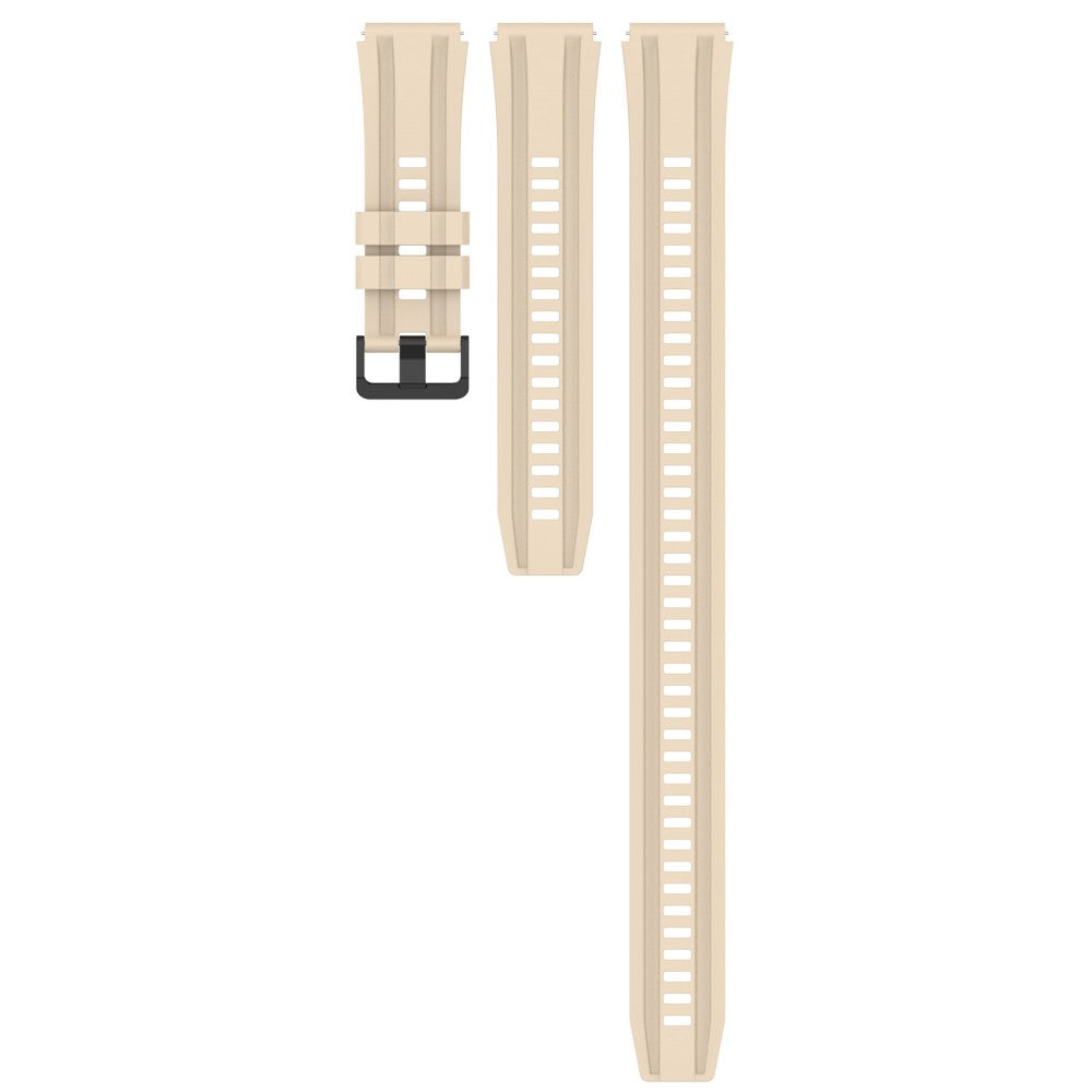 Superflot Metal Og Silikone Universal Rem passer til Smartwatch - Brun#serie_4