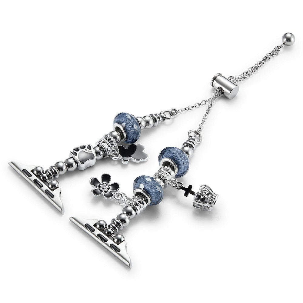 Vildt Skøn Metal Universal Rem passer til Apple Smartwatch - Blå#serie_2