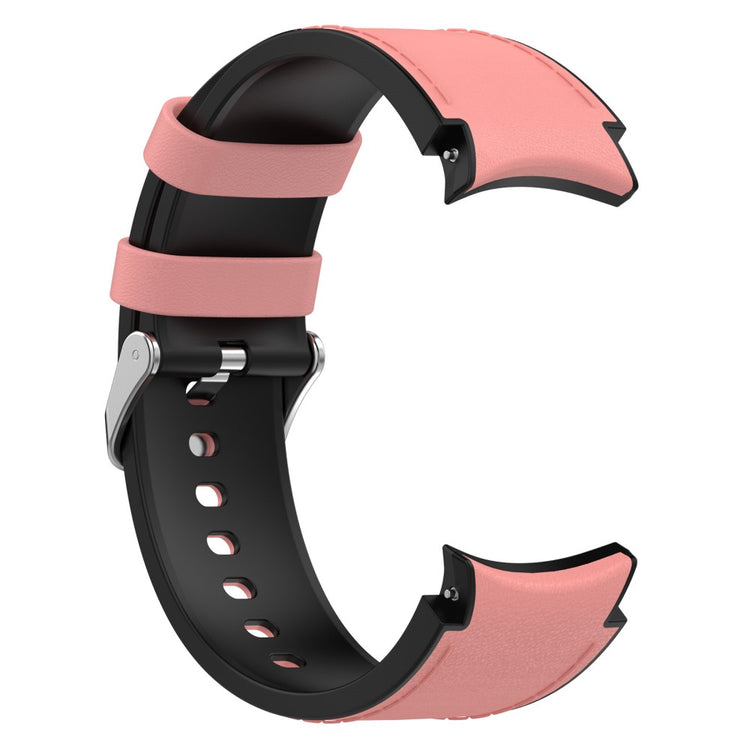 Smuk Metal Og Silikone Universal Rem passer til Samsung Smartwatch - Pink#serie_3