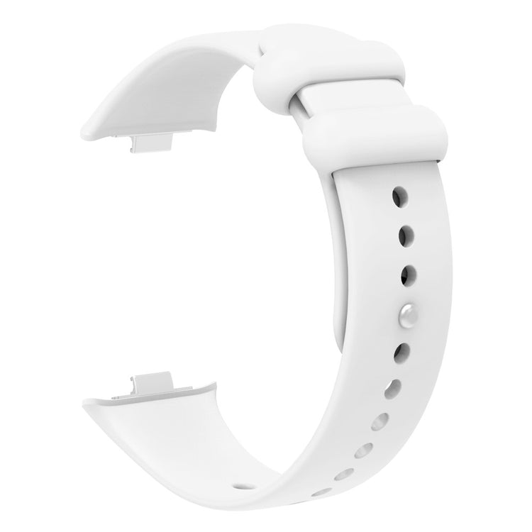 Super Cool Metal Og Silikone Rem passer til Xiaomi Smart Band 8 Pro - Hvid#serie_2