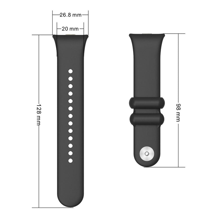 Xiaomi Smart Band 8 Pro / Redmi Watch 4 Watch Strap Silicone Replacement Wristband - Wine Red#serie_10
