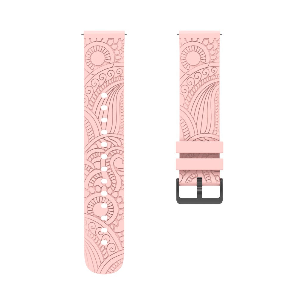 Super Slidstærk Silikone Universal Rem passer til Smartwatch - Pink#serie_8