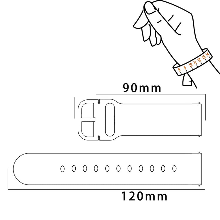 20mm Watch Band Samsung Galaxy Watch6 Classic 43mm 47mm / Watch6 40mm 44mm Genuine Tree LeatherandTPE Strap - Style A#serie_8