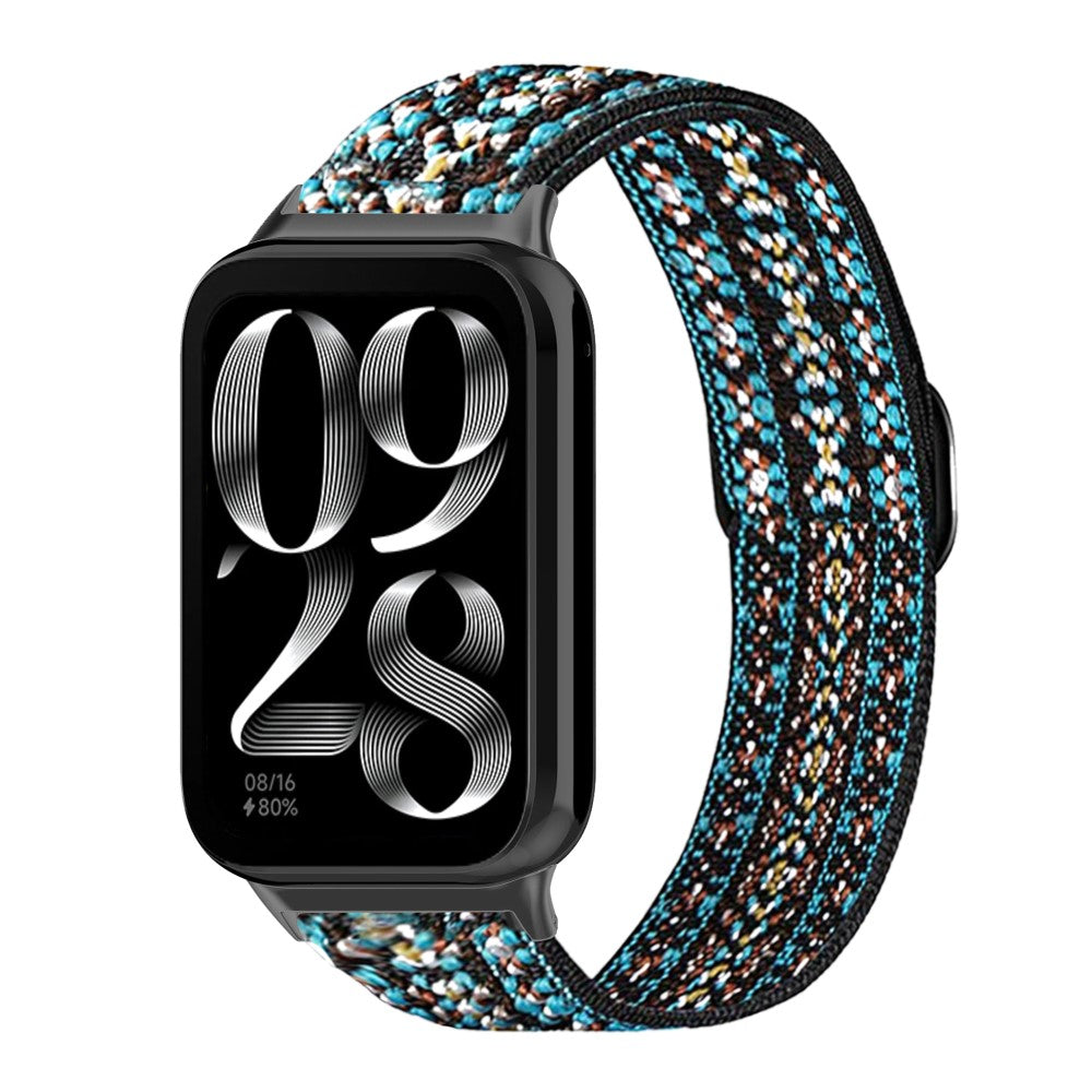 Xiaomi Smart Band 8 Pro Nylon Braided Watch Strap Quick Release Elastic Watch Band - Brown#serie_1