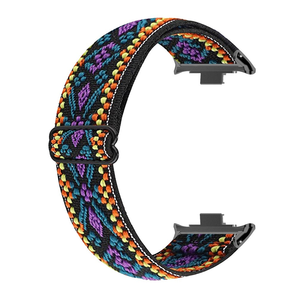 Xiaomi Smart Band 8 Pro Nylon Braided Watch Strap Quick Release Elastic Watch Band - Purple#serie_8