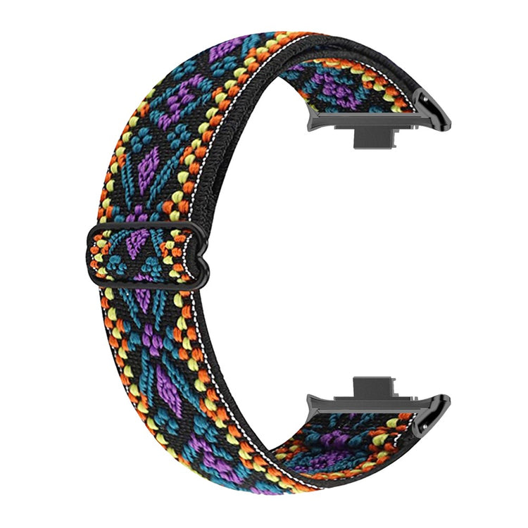 Xiaomi Smart Band 8 Pro Nylon Braided Watch Strap Quick Release Elastic Watch Band - Purple#serie_8