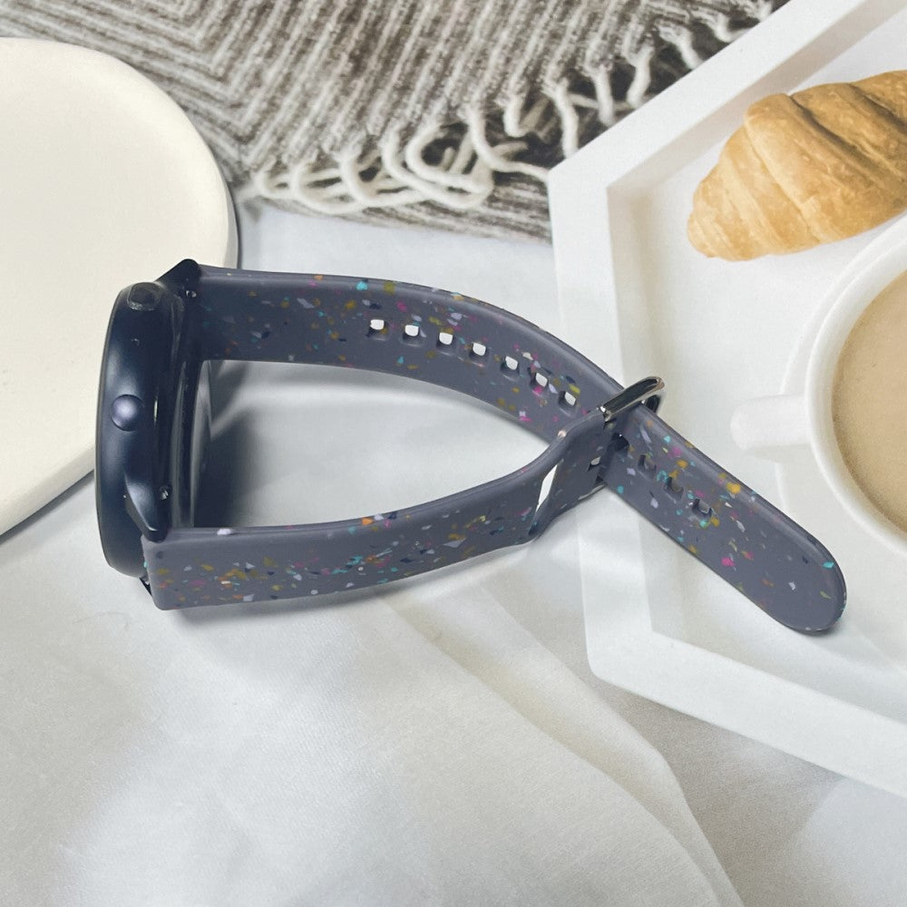 Helt Vildt Pænt Silikone Universal Rem passer til Smartwatch - Blå#serie_1