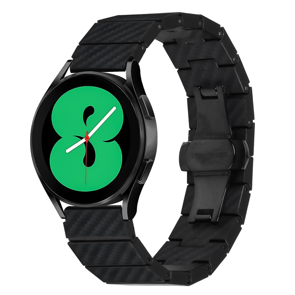 Rigtigt Elegant Metal Universal Rem passer til Samsung Smartwatch - Sort#serie_065