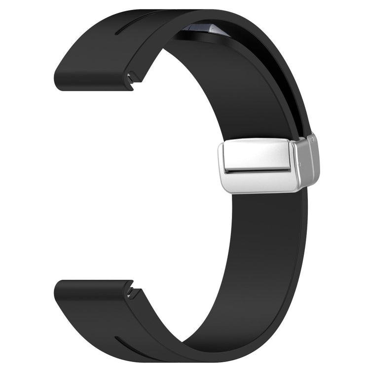 Fortrinligt Silikone Universal Rem passer til Smartwatch - Sort#serie_1