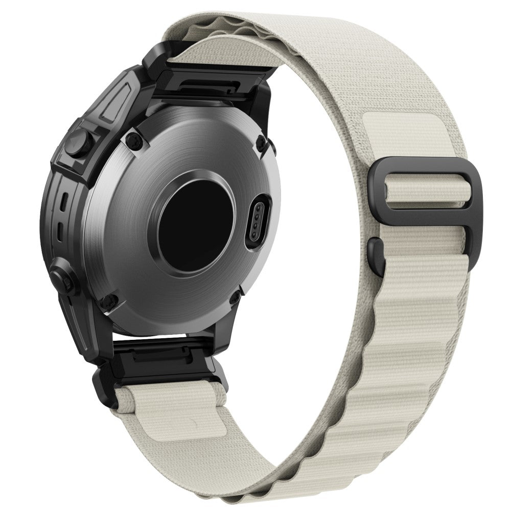 Stilren Nylon Universal Rem passer til Smartwatch - Hvid#serie_2