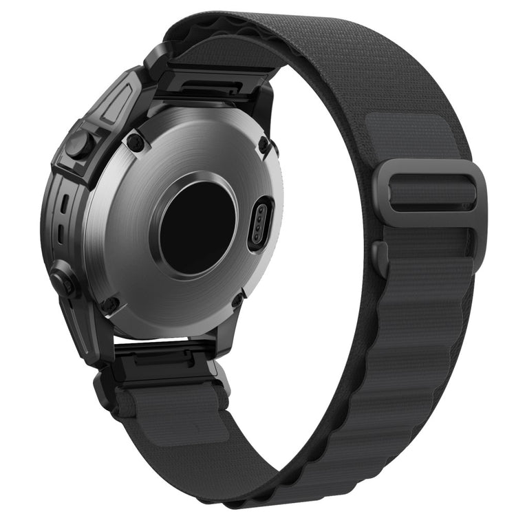 Vildt Rart Nylon Universal Rem passer til Smartwatch - Sort#serie_1