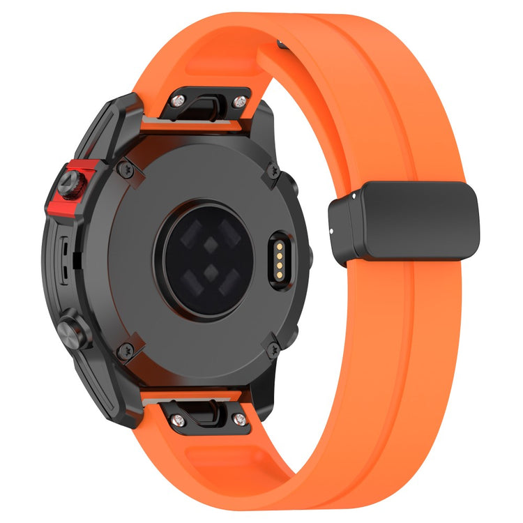 Vildt Elegant Silikone Universal Rem passer til Garmin Smartwatch - Orange#serie_4