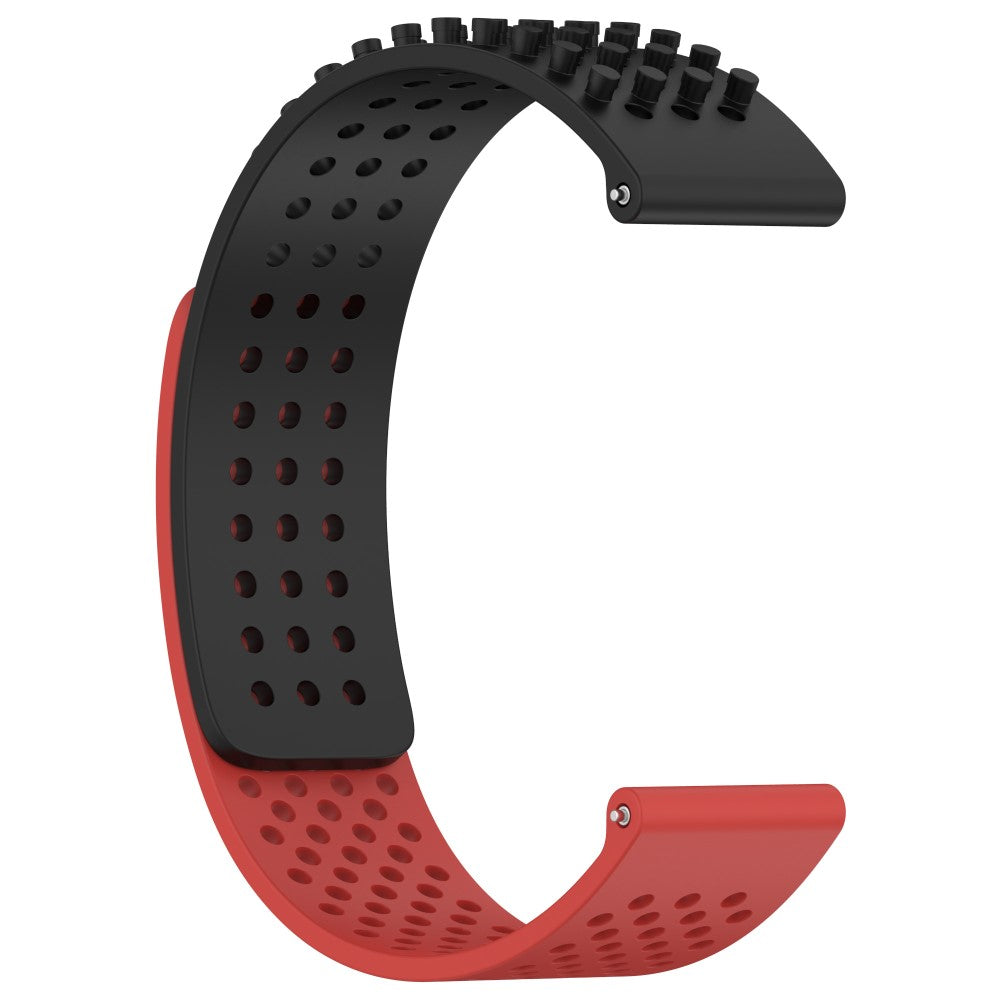 Flot Silikone Universal Rem passer til Smartwatch - Rød#serie_9