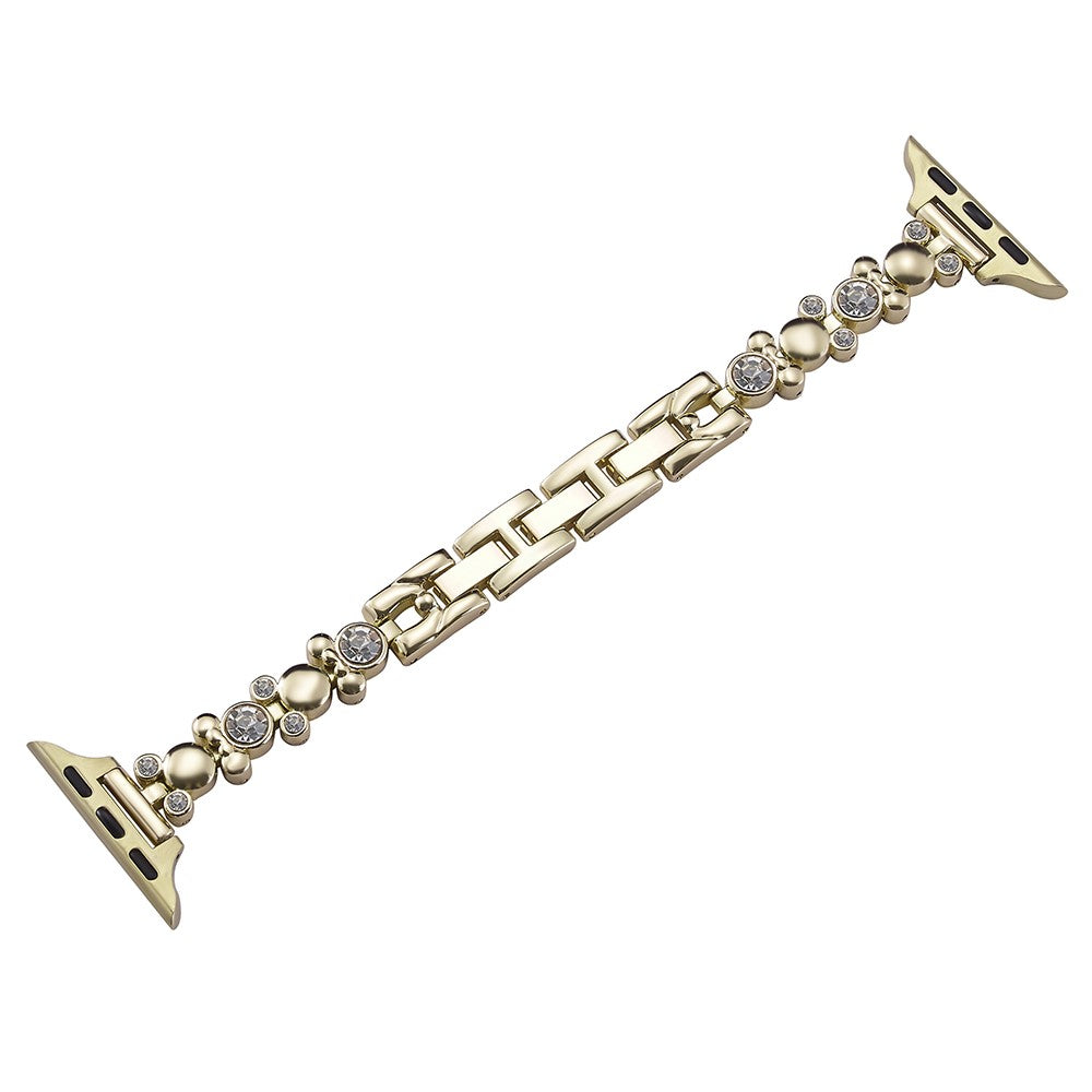 Godt Rhinsten Universal Rem passer til Apple Smartwatch - Guld#serie_2