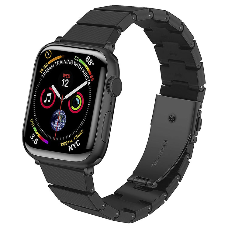 Resin Watchband Apple Watch Ultra 2 Ultra 49mm / 45mm / 44mm / 42mm Wrist Strap - Black Carbon Fiber#serie_10