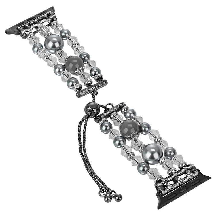 Rigtigt Hårdfør Silikone Universal Rem passer til Apple Smartwatch - Sølv#serie_1