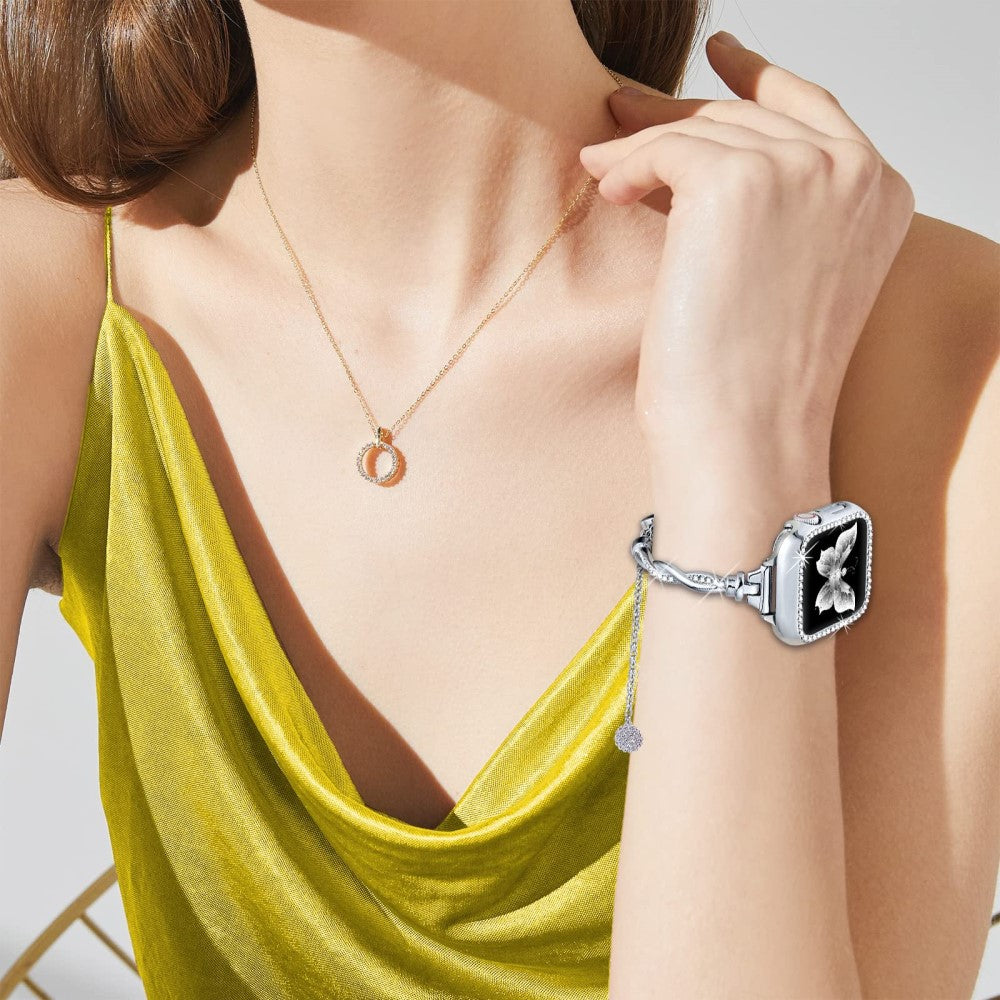 Apple Watch 49mm / 45mm / 44mm / 42mm Wrist Strap Watchband - Silver#serie_5