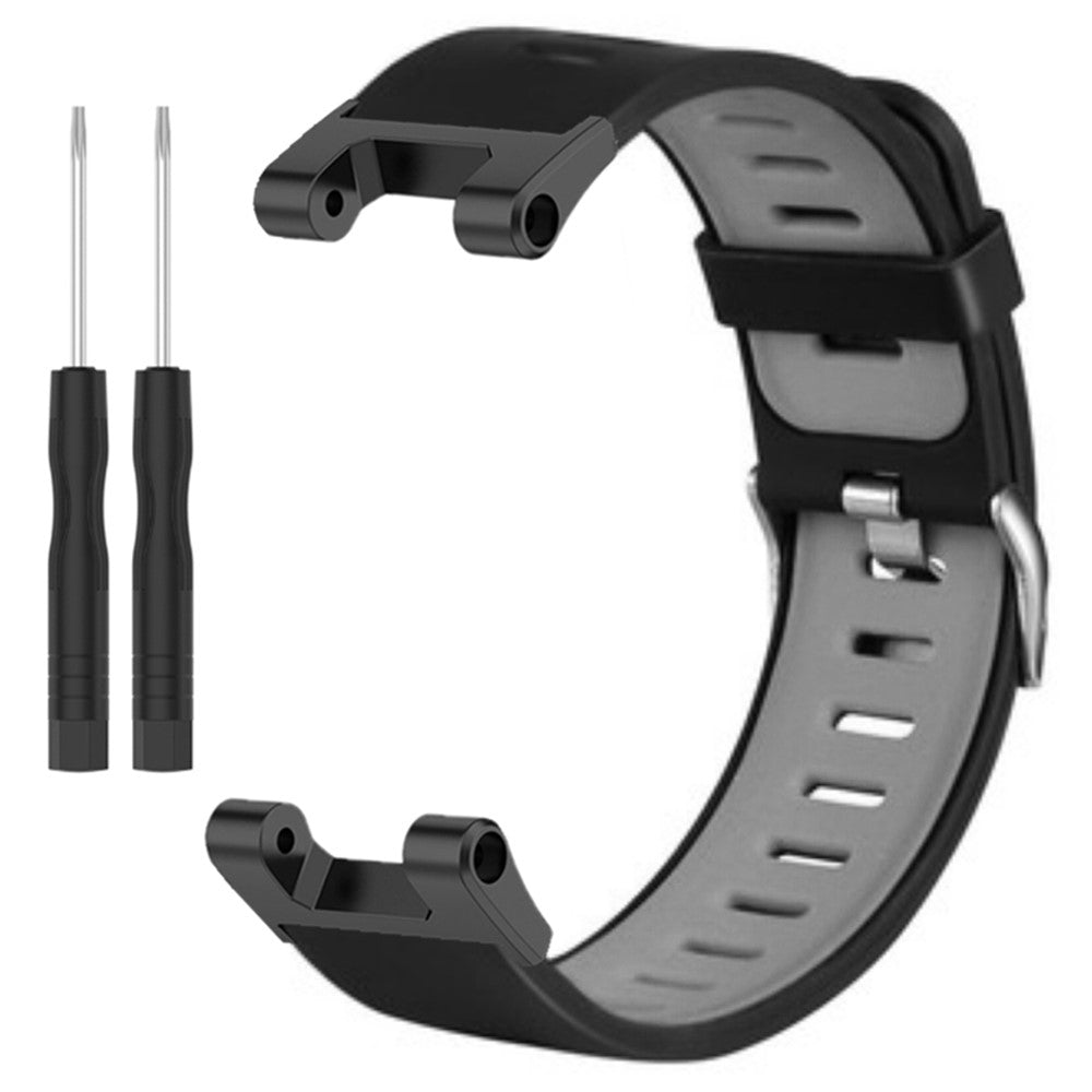 Silikone Universal Rem passer til Amazfit T-Rex 1 / Amazfit T-Rex Pro - Sรธlv#serie_1