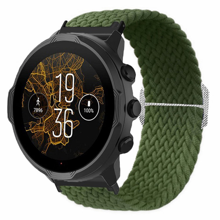 Vildt Holdbart Nylon Universal Rem passer til Smartwatch - Grøn#serie_10