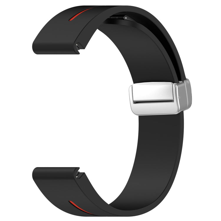 Super Fantastisk Silikone Universal Rem passer til Smartwatch - Sort#serie_5