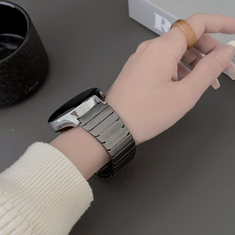 Smuk Metal Universal Rem passer til Smartwatch - Sølv#serie_1