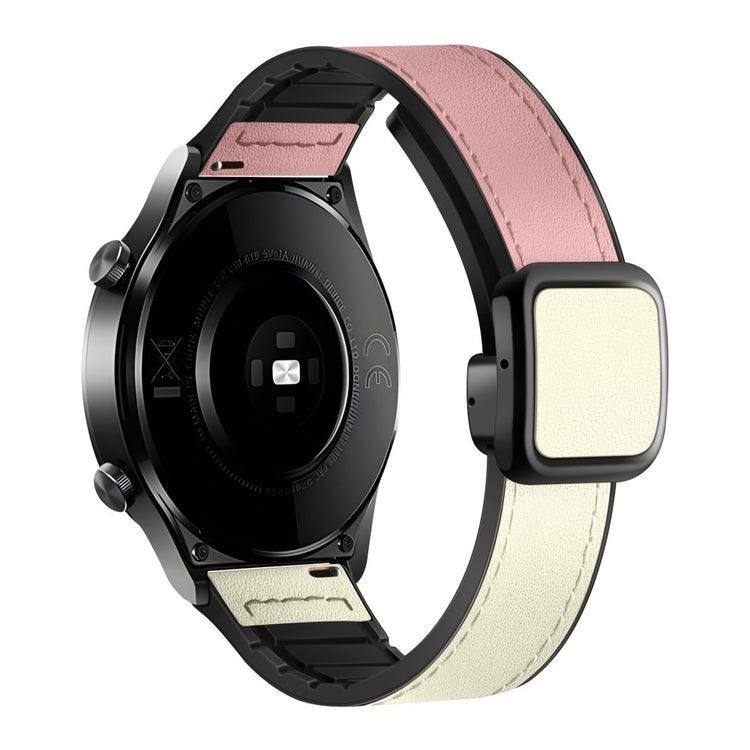 Udsøgt Kunstlæder Universal Rem passer til Smartwatch - Pink#serie_2