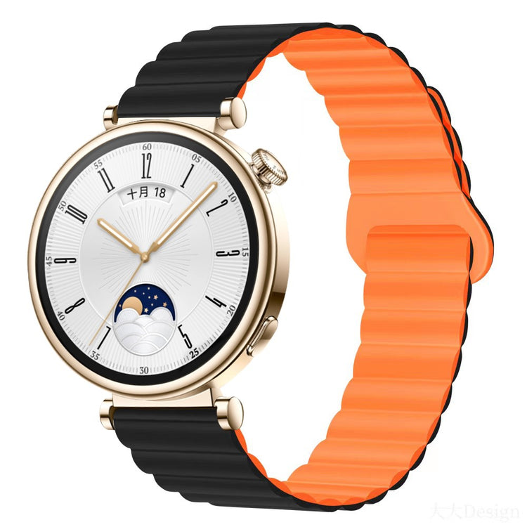 Mega Fint Silikone Universal Rem passer til Smartwatch - Orange#serie_3