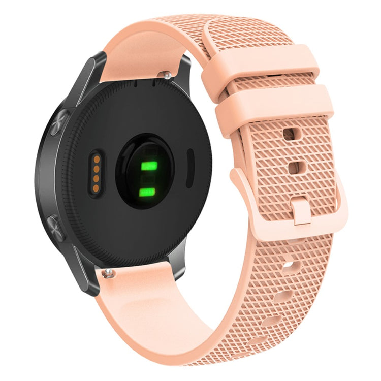 Sejt Silikone Universal Rem passer til Smartwatch - Pink#serie_6