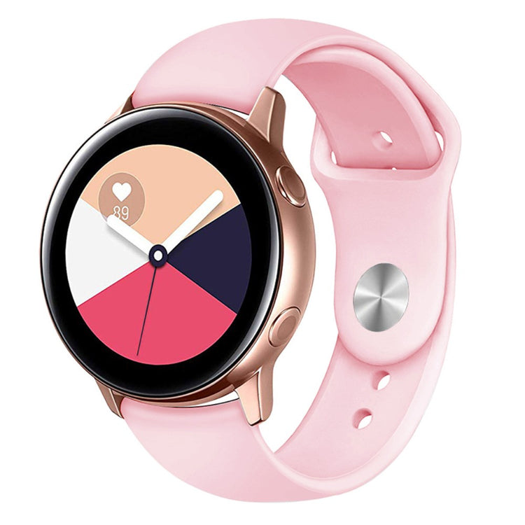 Mega Skøn Silikone Universal Rem passer til Smartwatch - Pink#serie_4