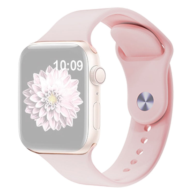 Skøn Silikone Universal Rem passer til Apple Smartwatch - Pink#serie_1