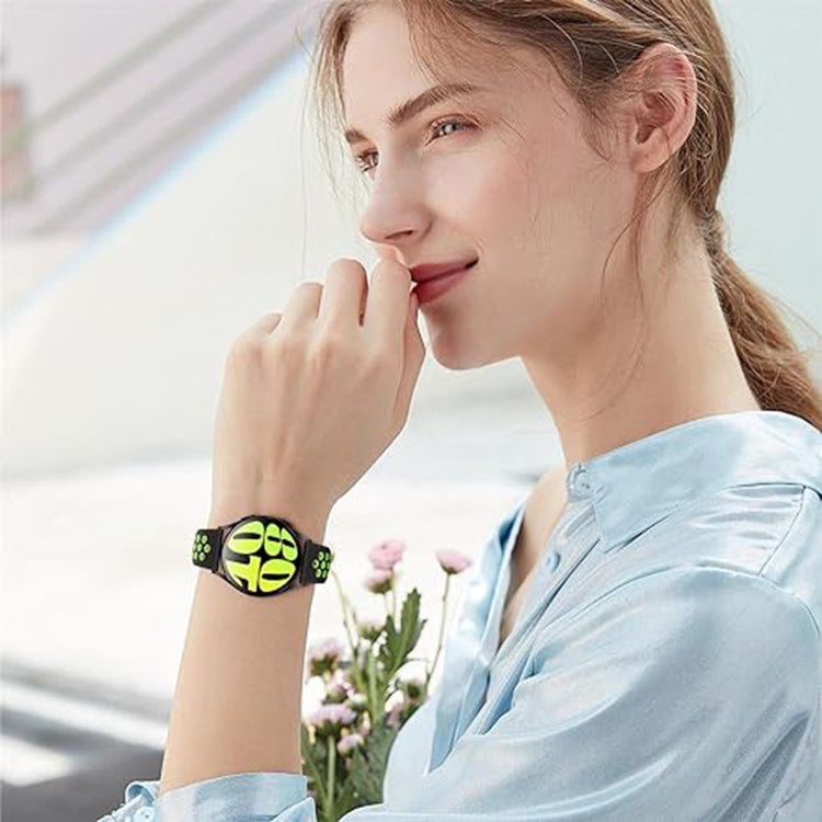 Vildt Fed Silikone Universal Rem passer til Smartwatch - Pink#serie_13