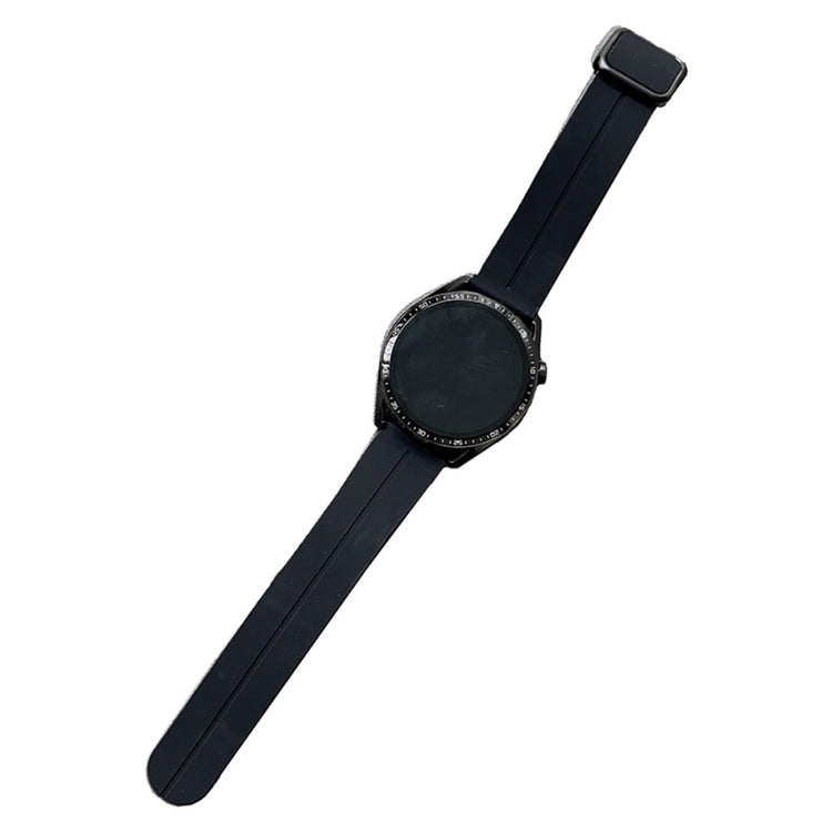 Super Cool Silikone Universal Rem passer til Smartwatch - Sort#serie_14