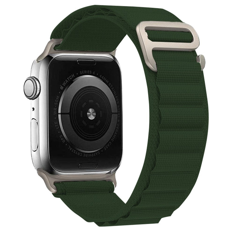 Vildt Fint Nylon Universal Rem passer til Apple Smartwatch - Grøn#serie_14