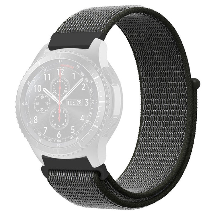 Mega Nydelig Nylon Universal Rem passer til Smartwatch - Grøn#serie_11