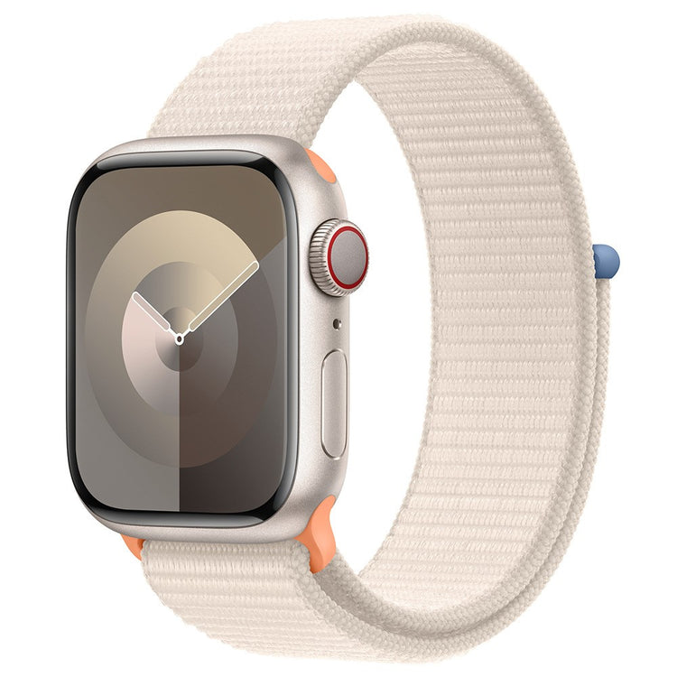 Super Smuk Nylon Universal Rem passer til Apple Smartwatch - Hvid#serie_13