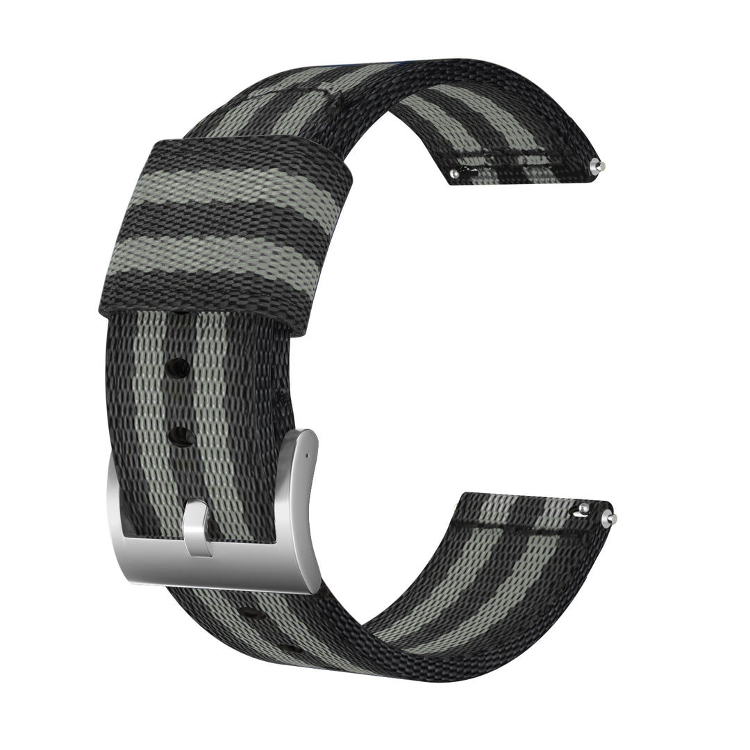 Super Skรธn Nylon Rem passer til 18mm - Sรธlv#serie_bfwu101n