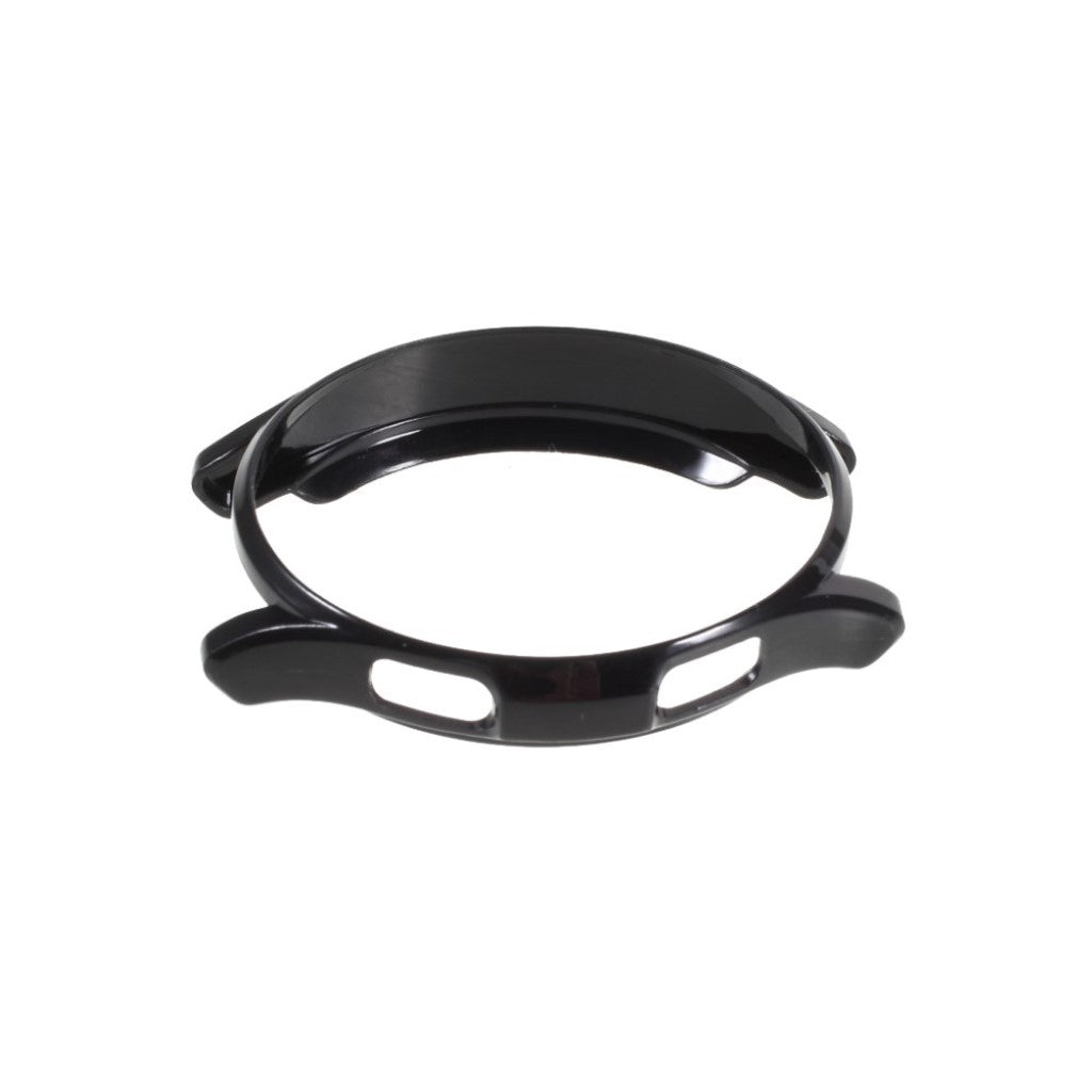 Rigtigt Fed Silikone Cover til Samsung Galaxy Watch 4 Classic (46mm) - Sort#serie_1