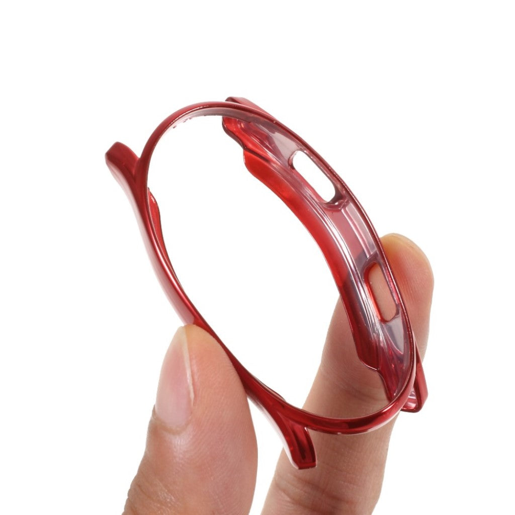 Rigtigt Fed Silikone Cover til Samsung Galaxy Watch 4 Classic (46mm) - Rød#serie_2