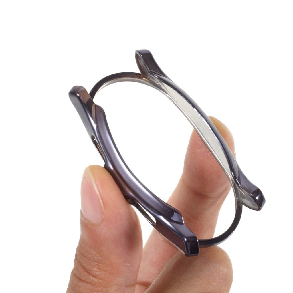 Rigtigt Fed Silikone Cover til Samsung Galaxy Watch 4 Classic (46mm) - Sølv#serie_3