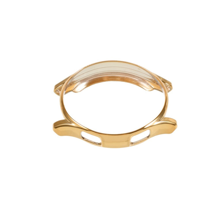 Rigtigt Fed Silikone Cover til Samsung Galaxy Watch 4 Classic (46mm) - Guld#serie_5