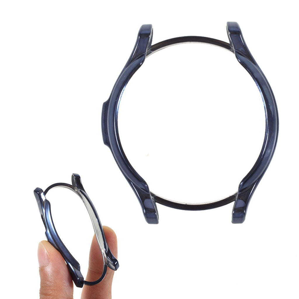 Rigtigt Fed Silikone Cover til Samsung Galaxy Watch 4 Classic (46mm) - Blå#serie_7