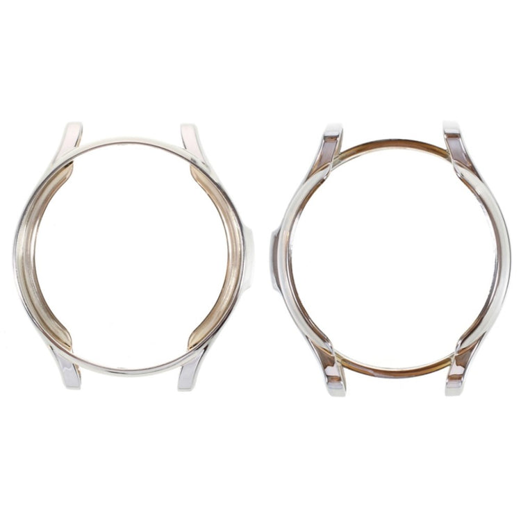 Rigtigt Fed Silikone Cover til Samsung Galaxy Watch 4 Classic (46mm) - Sølv#serie_8