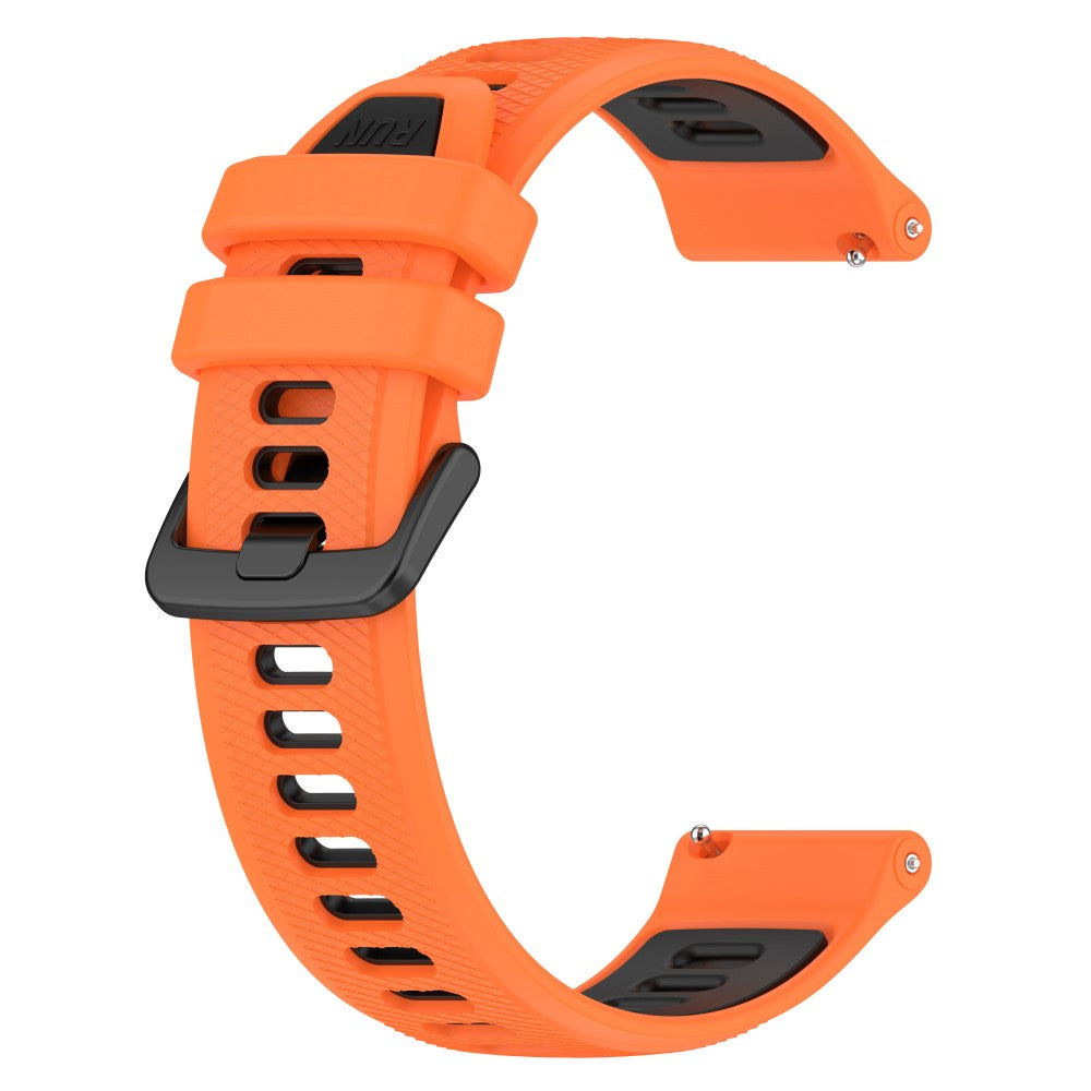 Super Fed Silikone Universal Rem passer til Smartwatch - Orange#serie_1