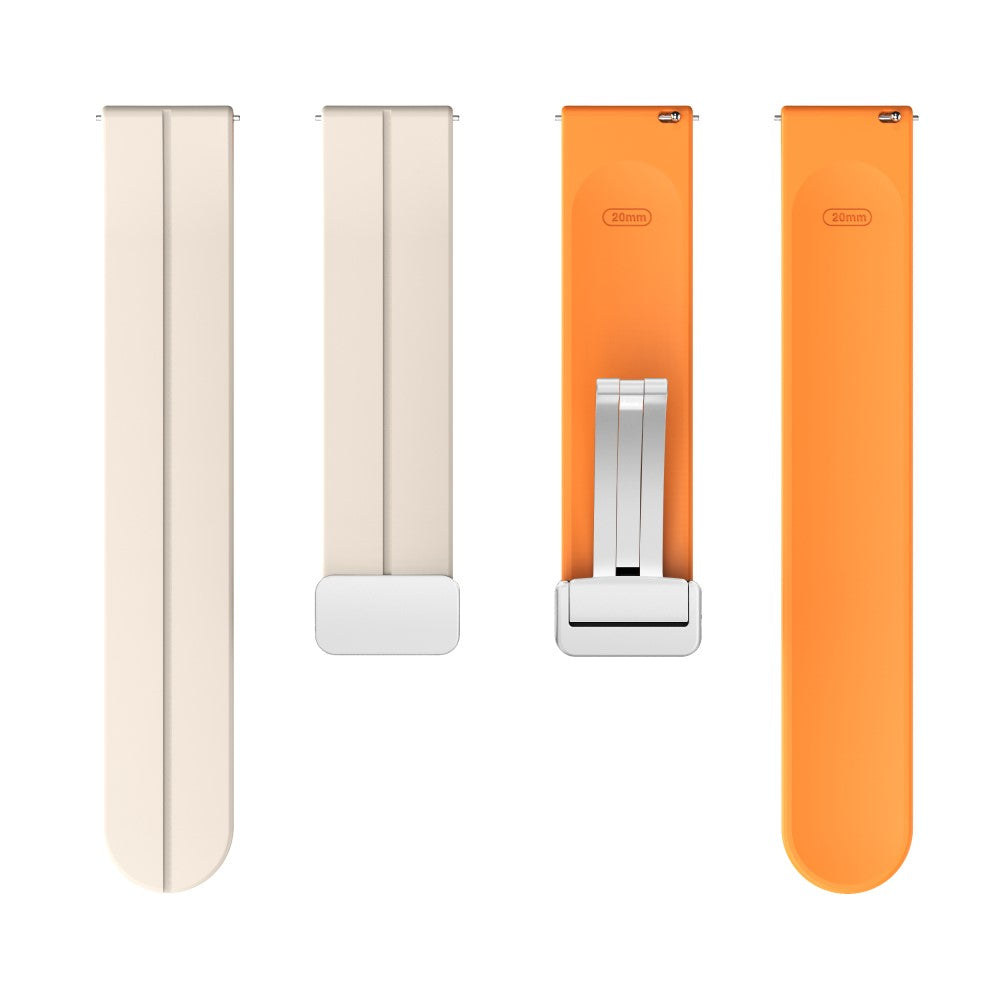 Udsøgt Silikone Universal Rem passer til Smartwatch - Orange#serie_12