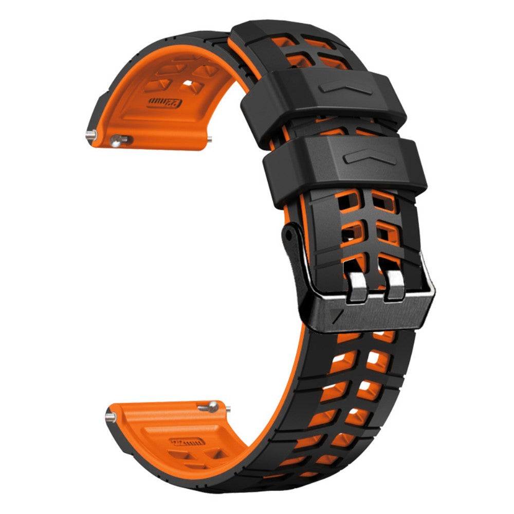 Alle Tiders Silikone Universal Rem passer til Smartwatch - Orange#serie_7