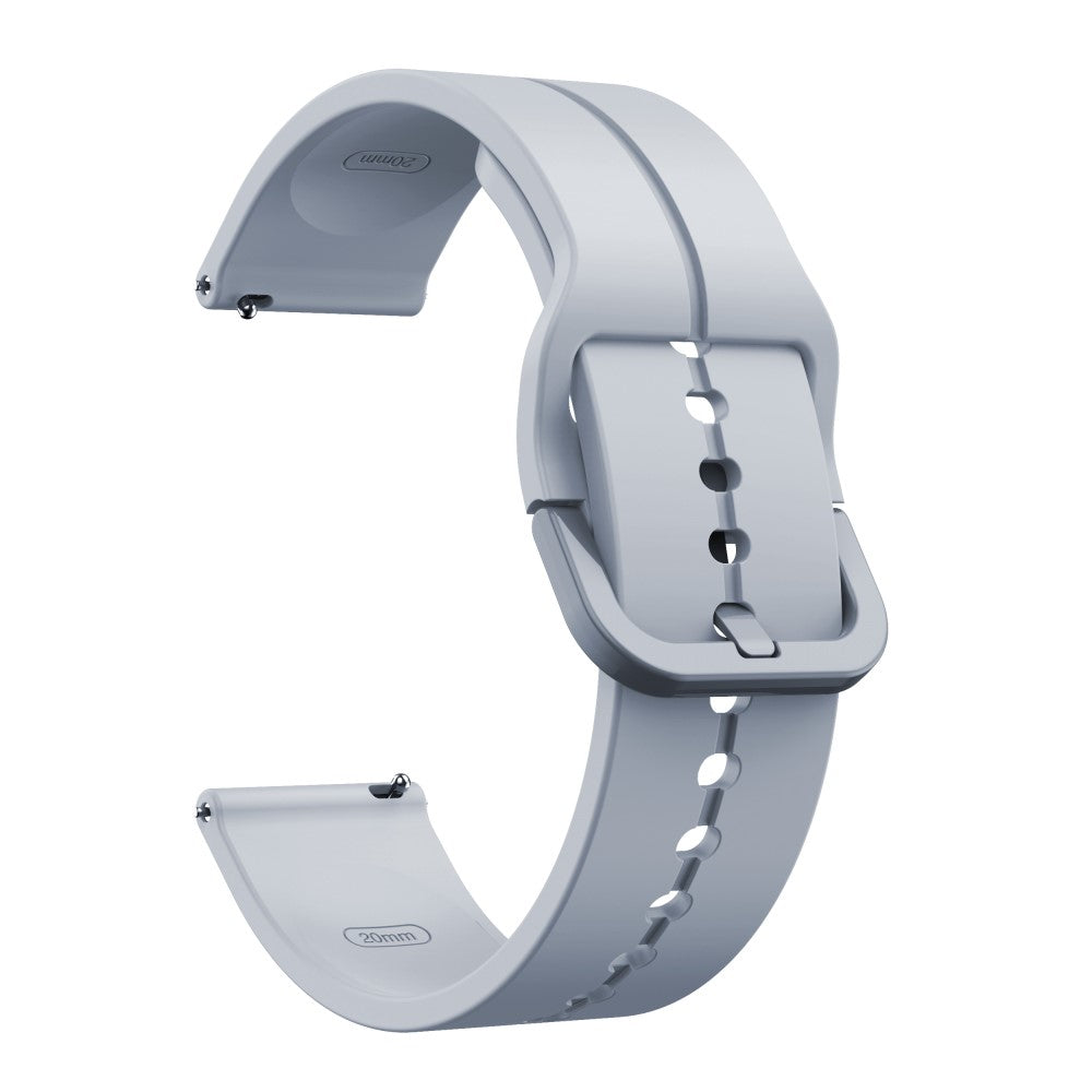 22mm Universal cool silicone strap - Light Grey#serie_11