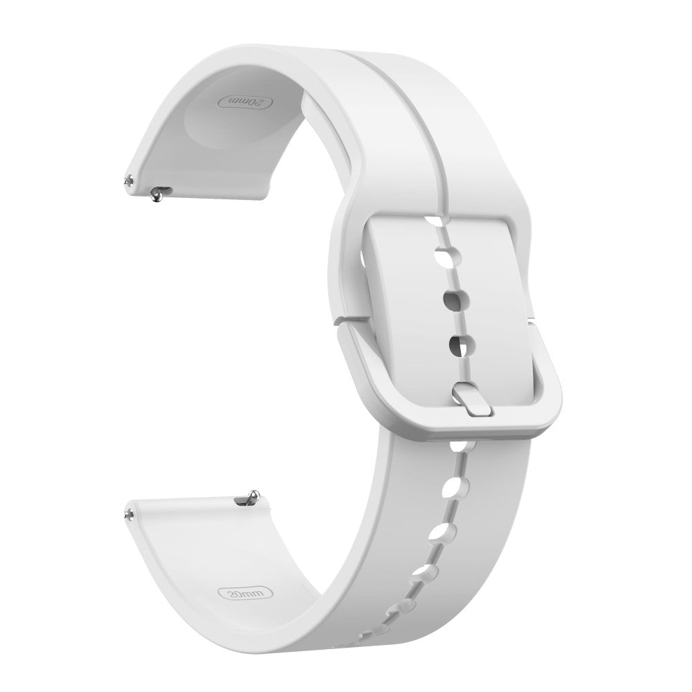 22mm Universal cool silicone strap - White#serie_15