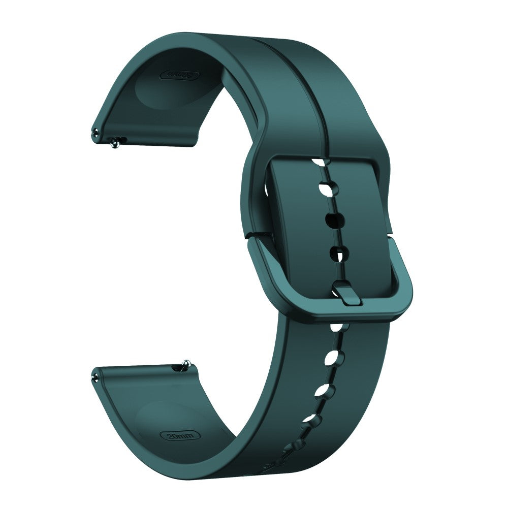 22mm Universal cool silicone strap - Blackish Green#serie_2