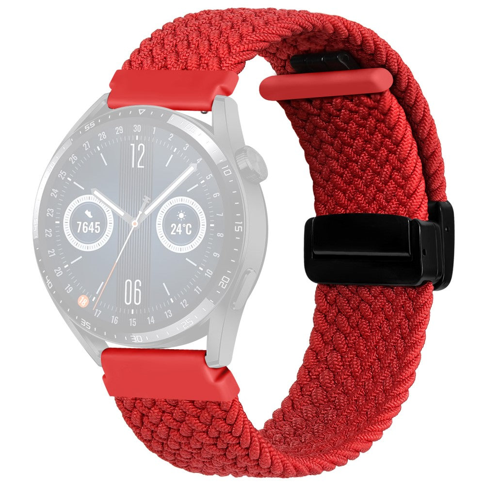 20mm Universal nylon braid strap - Red#serie_4